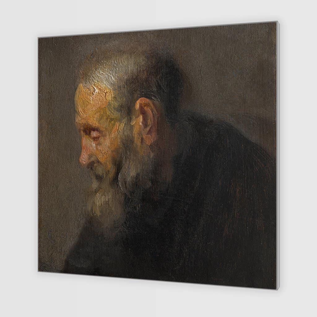 Oliestudie van een oude man (Rembrandt)