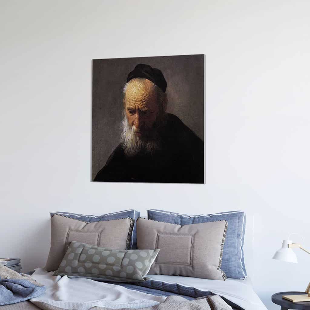 Oliestudie van een oude man (Rembrandt)