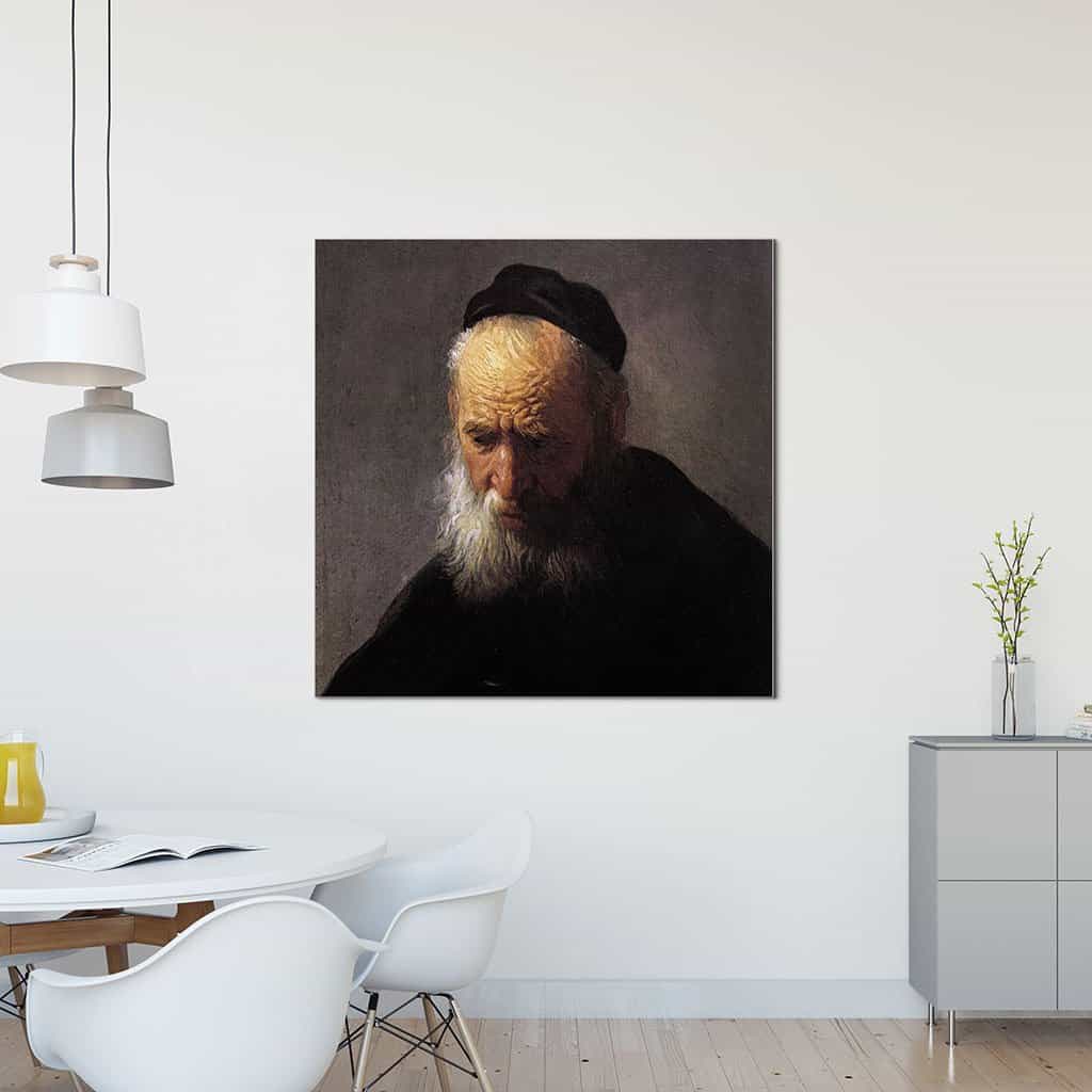 Oliestudie van een oude man (Rembrandt)