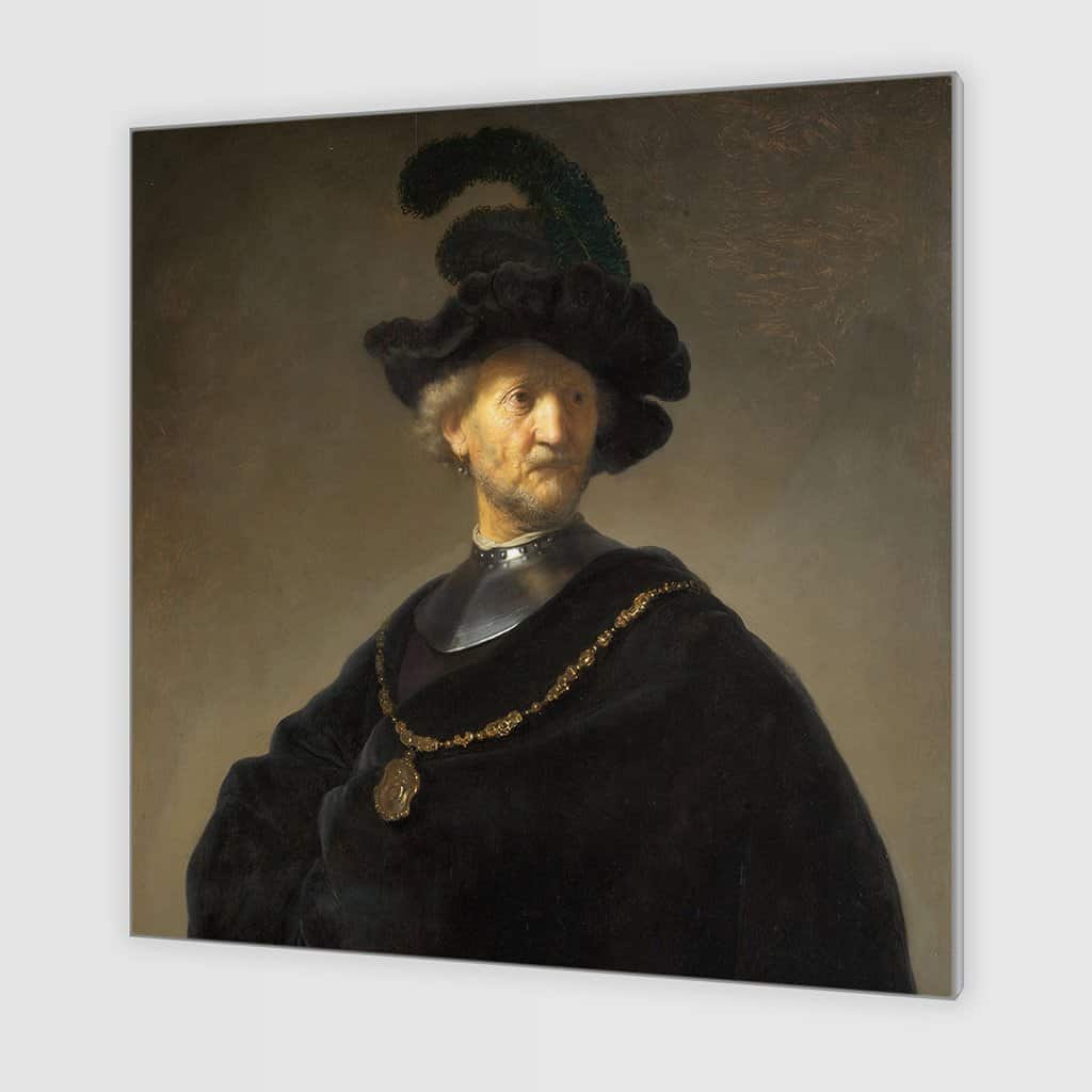 Oude man met een gouden ketting (Rembrandt)