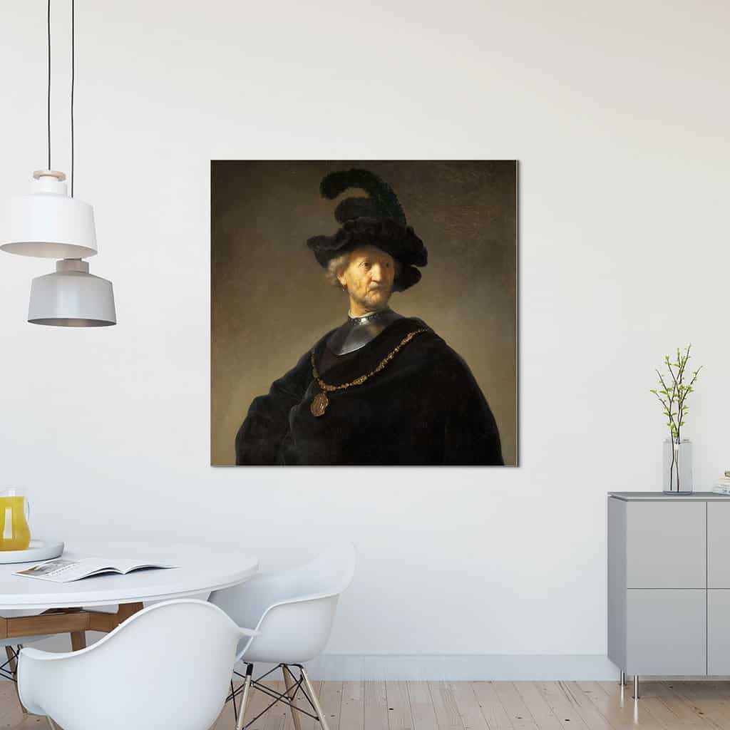 Oude man met een gouden ketting (Rembrandt)