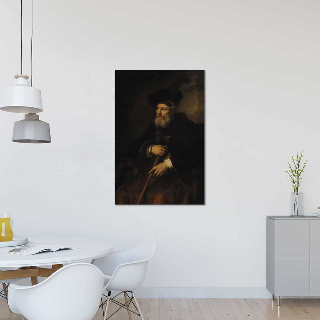 Oude man met een stok (Rembrandt)