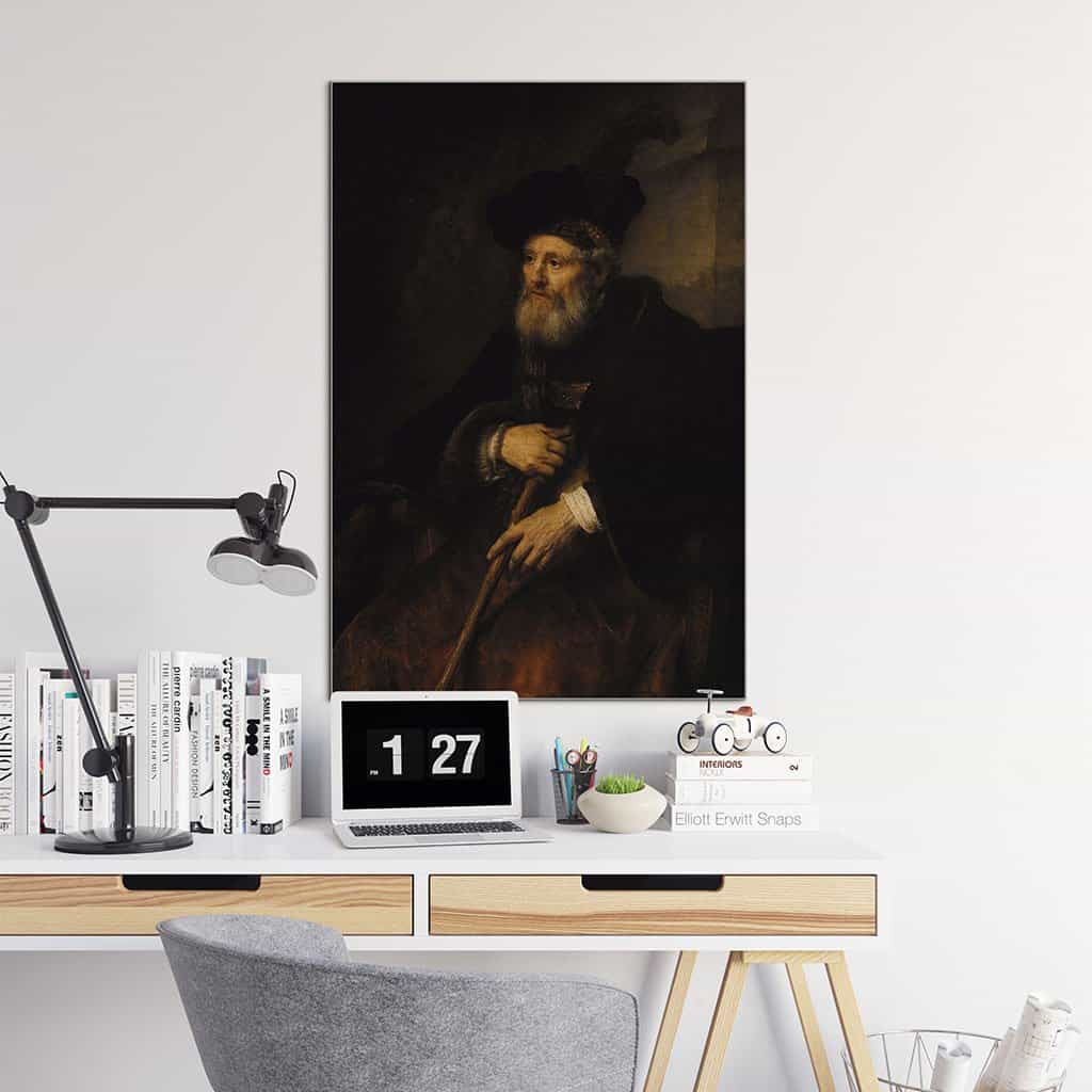 Oude man met een stok (Rembrandt)