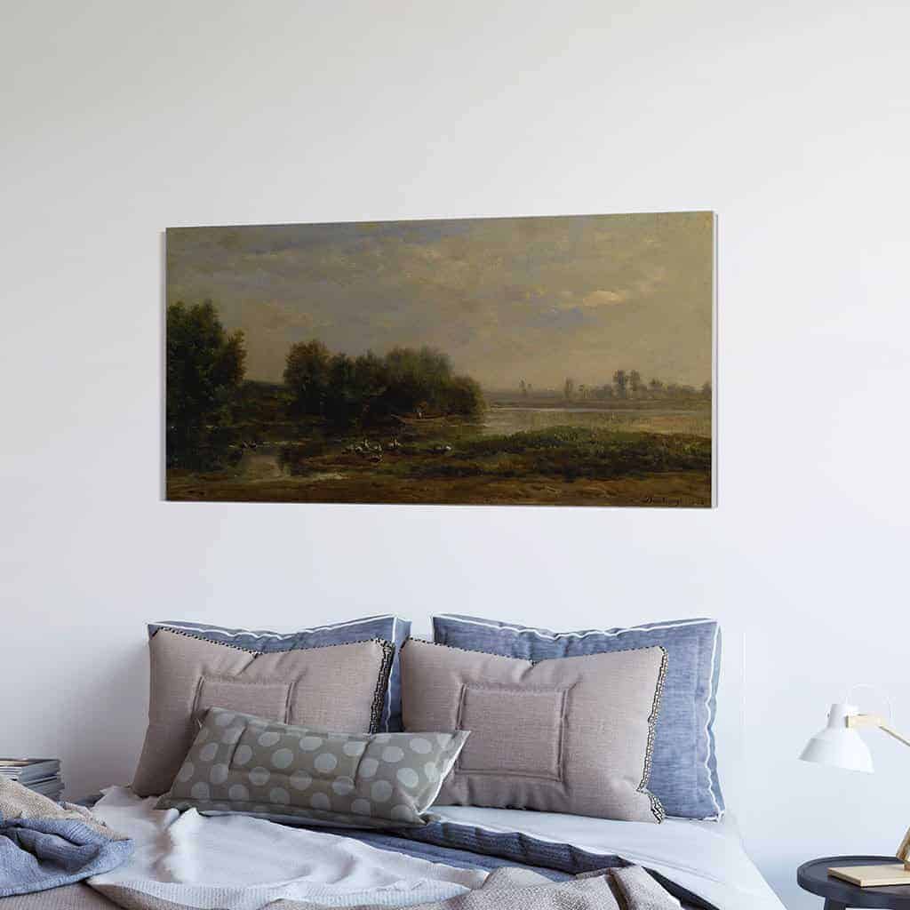 Op de Oise - Charles François Daubigny