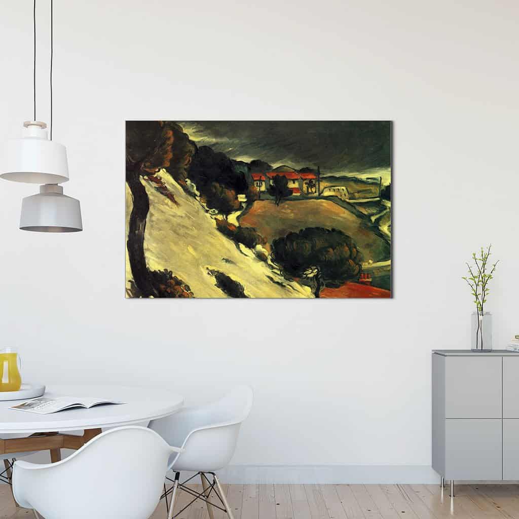 Estaque onder sneeuw (Paul Cezanne)