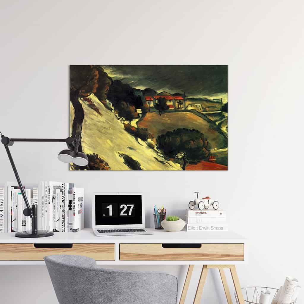 Estaque onder sneeuw (Paul Cezanne)