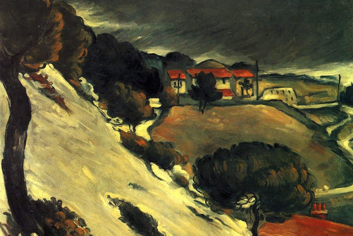 Estaque onder sneeuw (Paul Cezanne)