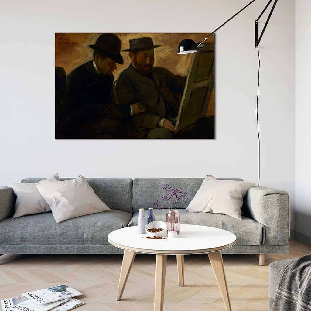 Paul Lafond en Alphonse Cherfils Een schilderij onderzoeken - Edgar Degas