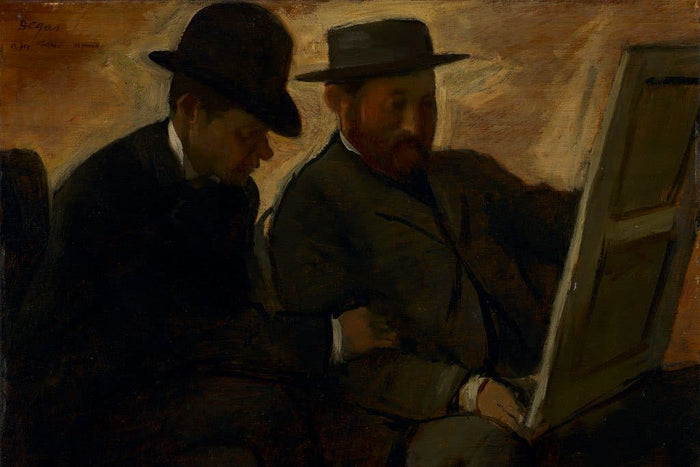 Paul Lafond en Alphonse Cherfils Een schilderij onderzoeken - Edgar Degas