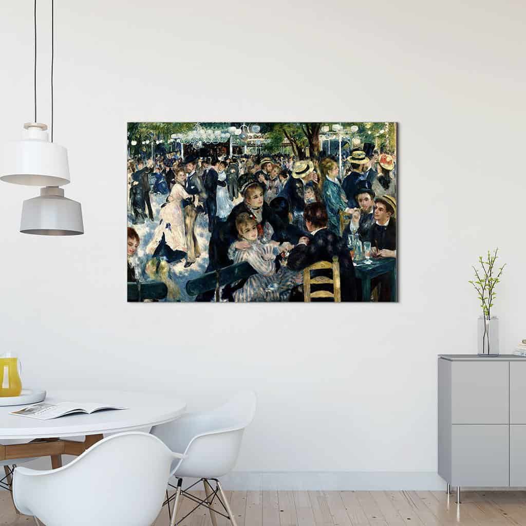Dans in Le Moulin de la Galette (Pierre Auguste Renoir)