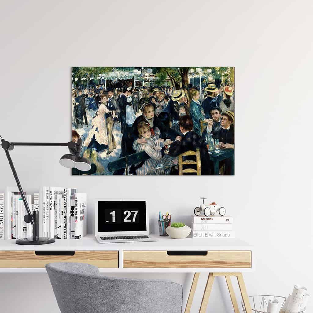 Dans in Le Moulin de la Galette (Pierre Auguste Renoir)