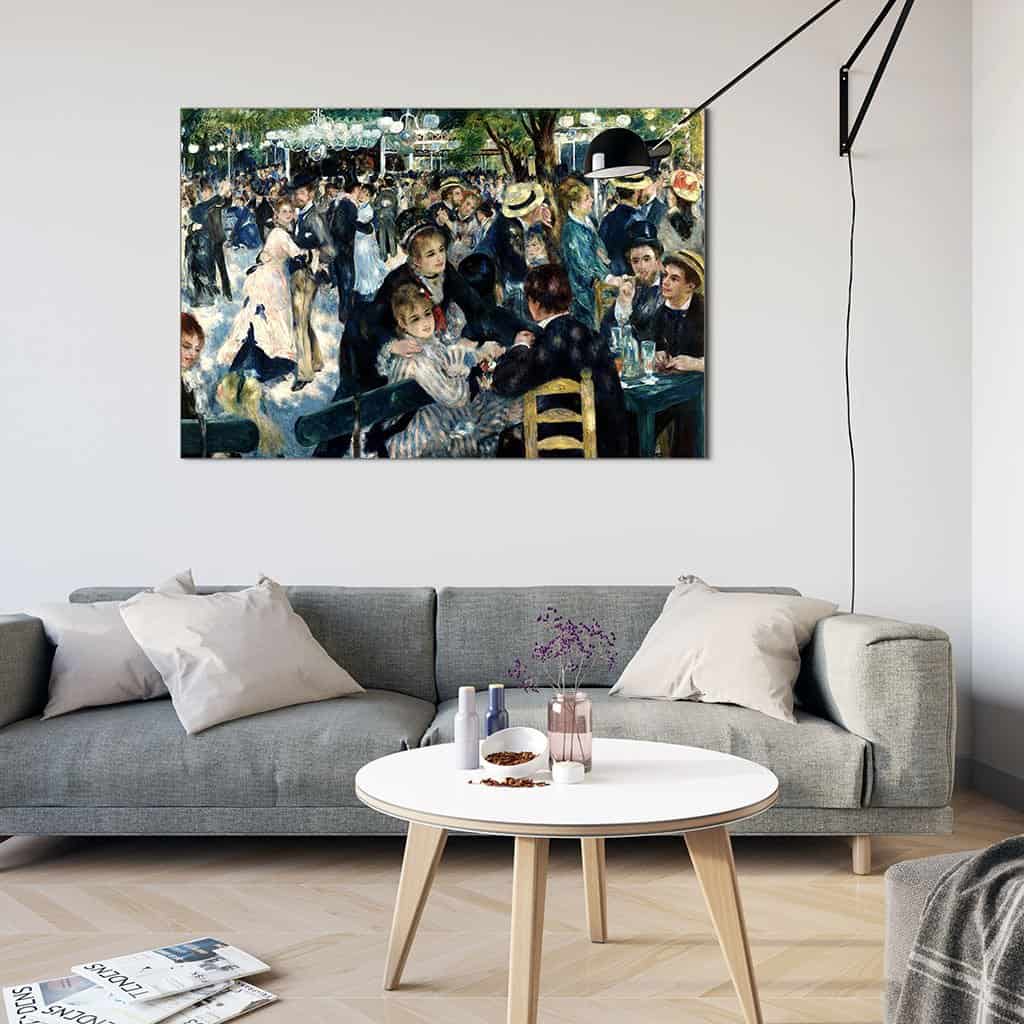 Dans in Le Moulin de la Galette (Pierre Auguste Renoir)