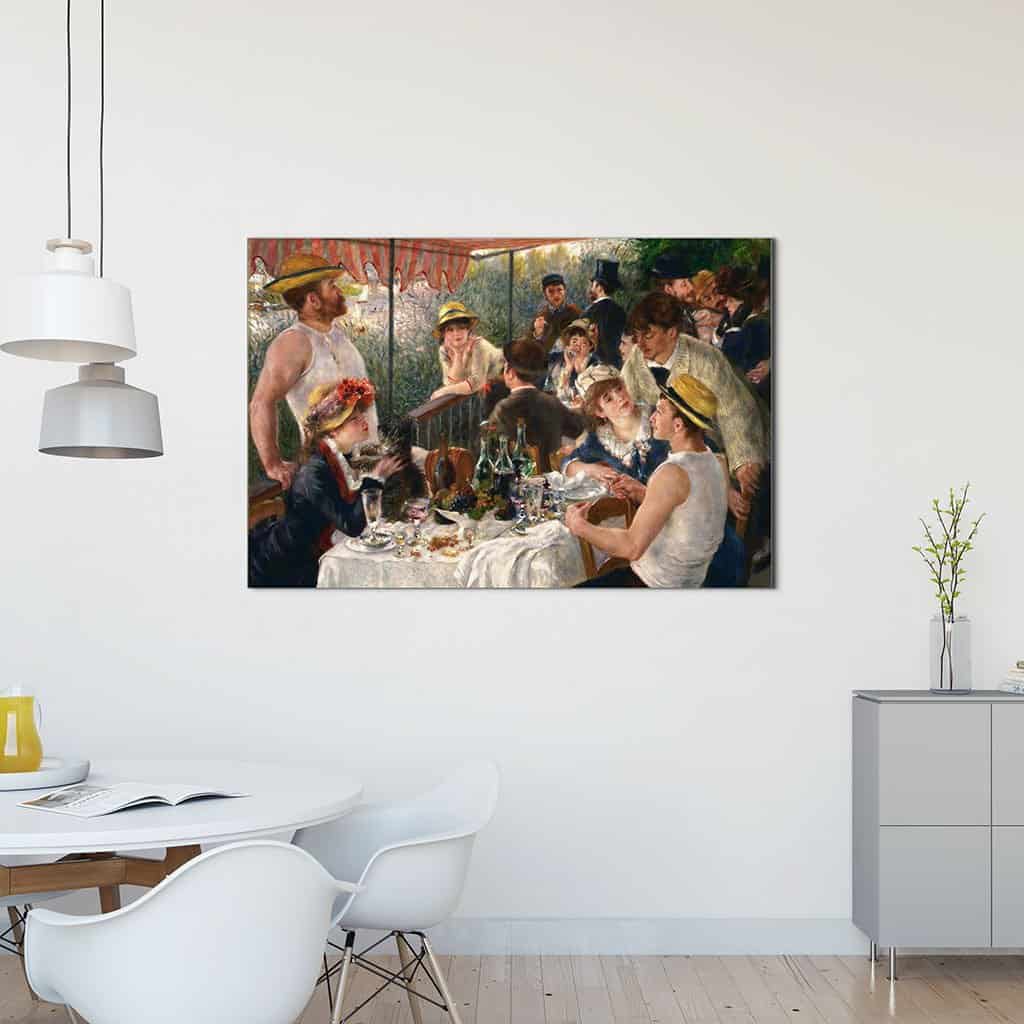 Lunch van de Roeipartij (Pierre Auguste Renoir)