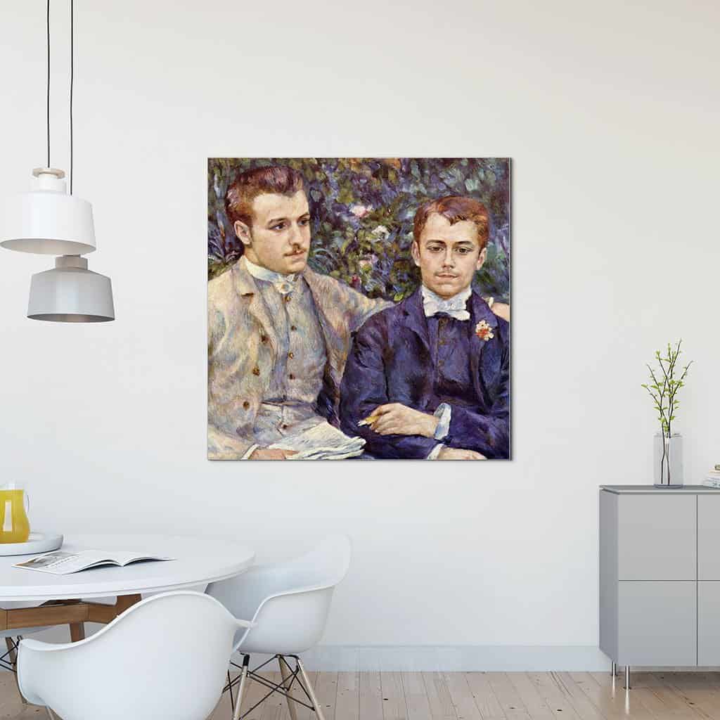 Portret van Charles en Georges Durand-Berta (Pierre Auguste Renoir)
