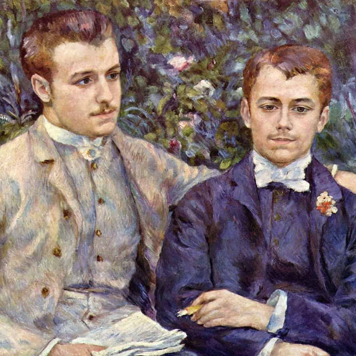 Portret van Charles en Georges Durand-Berta (Pierre Auguste Renoir)