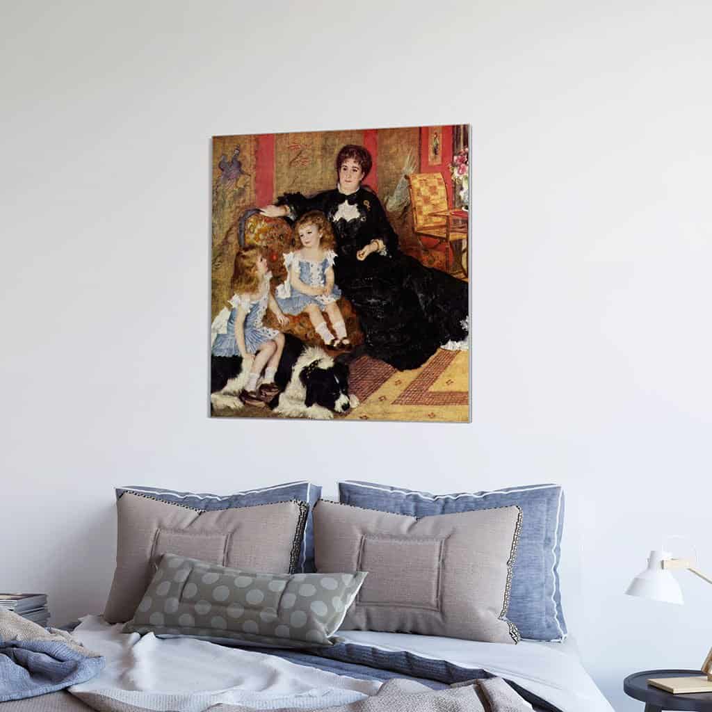 Portret van Mrs. Charpentier en haar kinderen (Pierre Auguste Renoir)