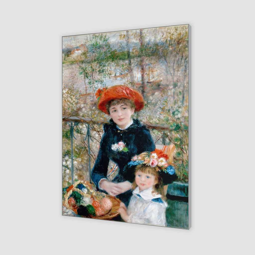 De twee zussen op het terras (Pierre Auguste Renoir)