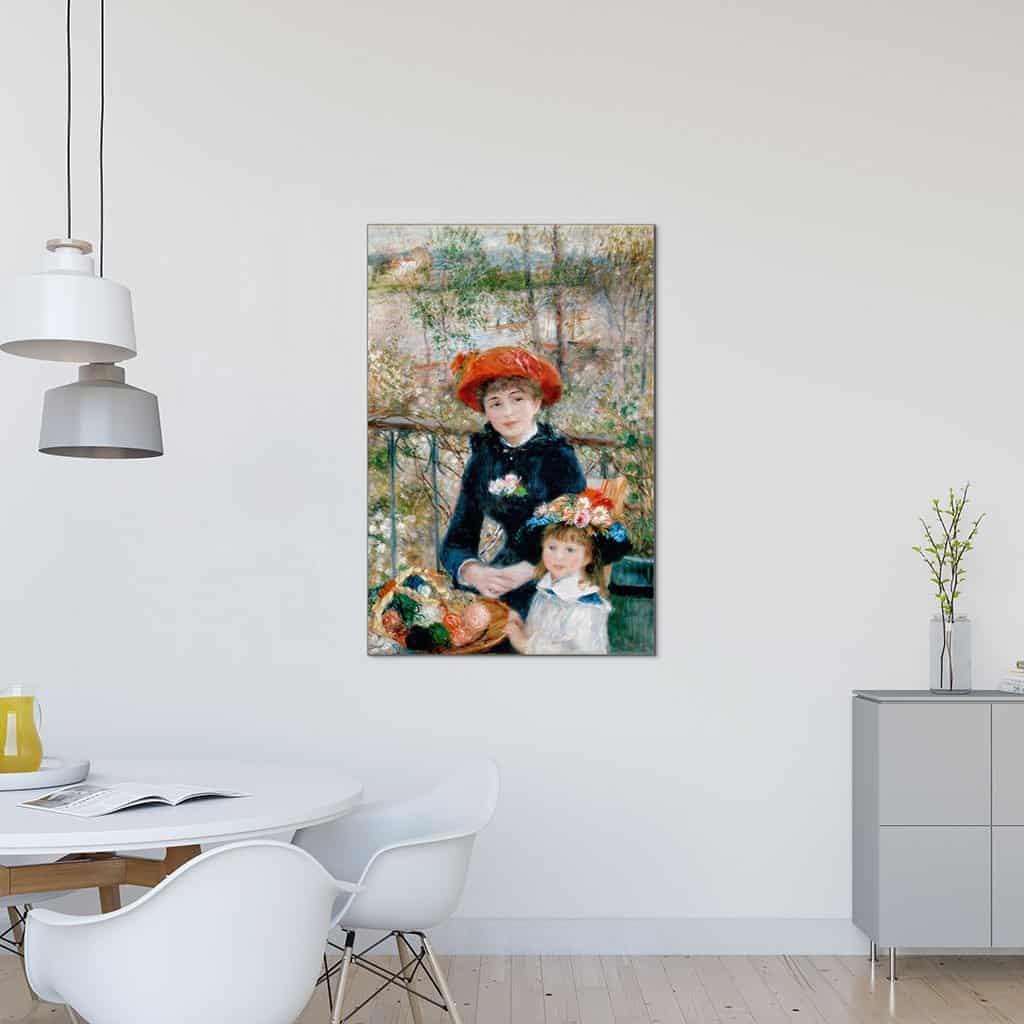 De twee zussen op het terras (Pierre Auguste Renoir)