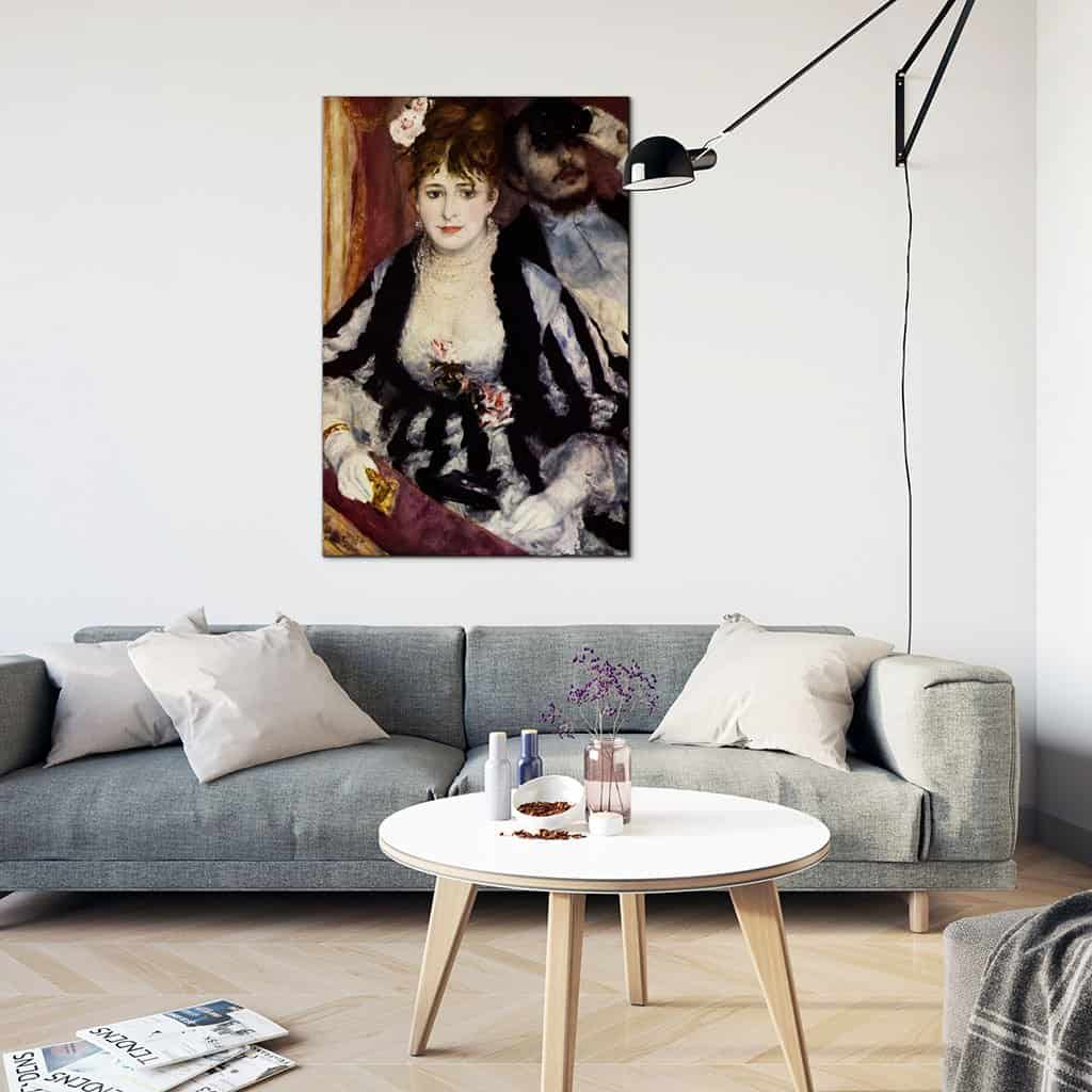 De Theaterbox (Pierre Auguste Renoir)