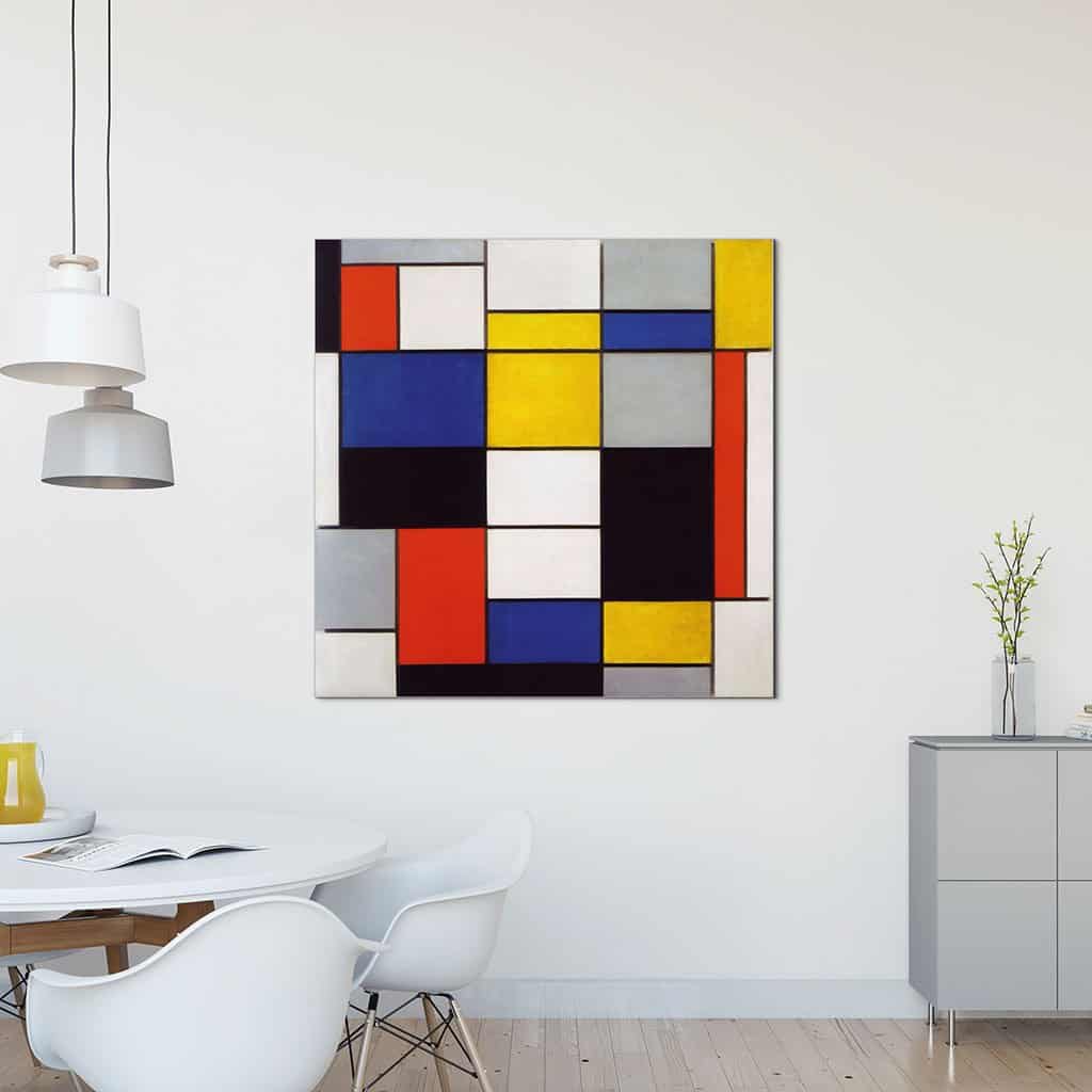 Compositie A - Piet Mondriaan