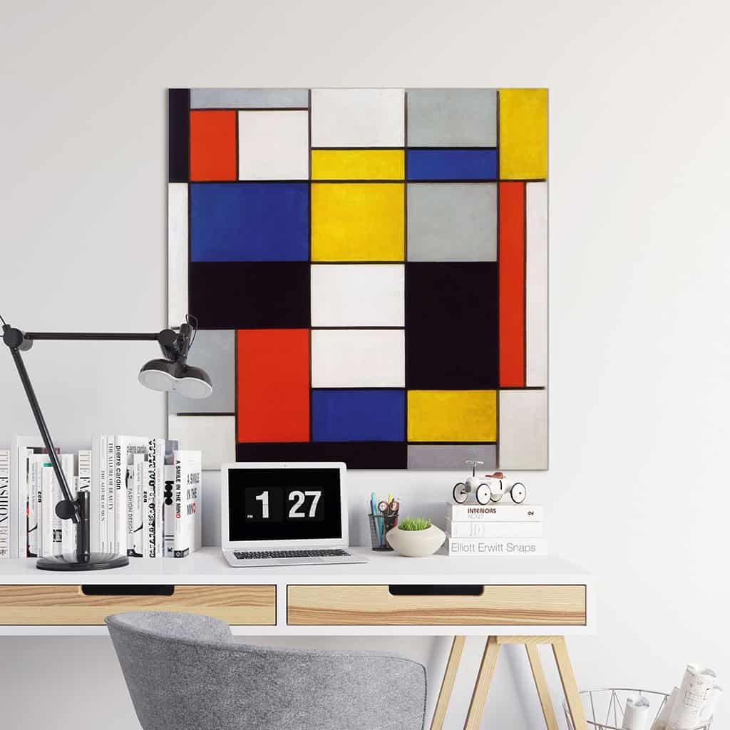 Compositie A - Piet Mondriaan