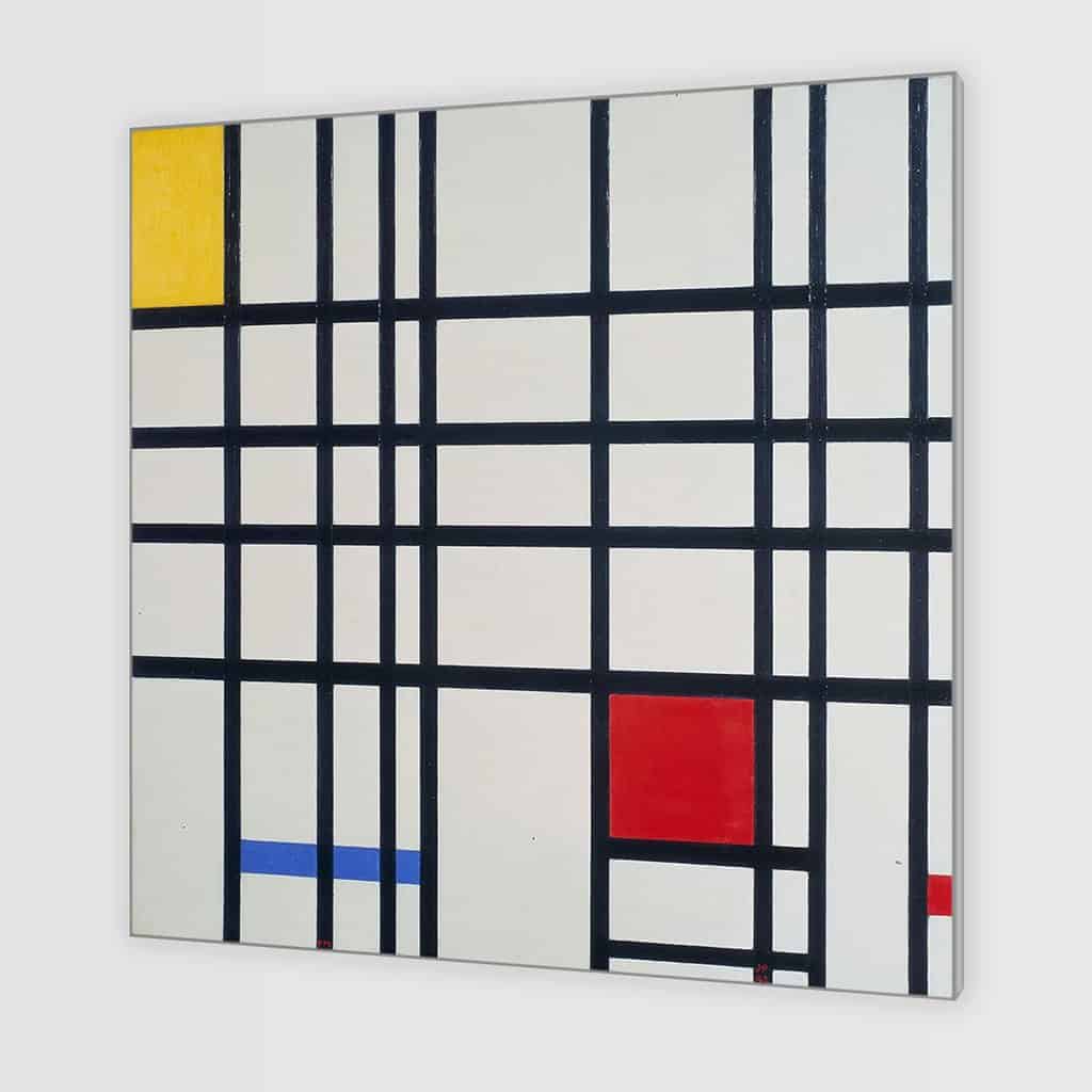 Compositie met geel, blauw en rood (Piet Mondriaan)