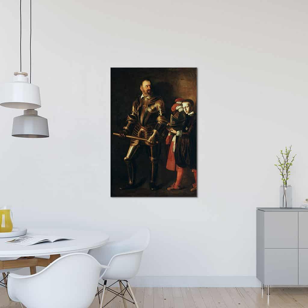 Portret van Alof de Wignacourt en zijn pagina (Caravaggio)