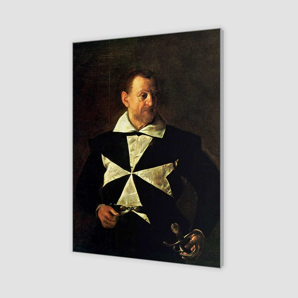 Portret van Fra Antionio Martelli (Caravaggio)