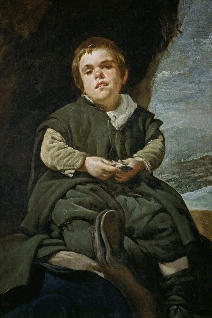 Portret van Francisco Lezcano (Diego Velázquez)