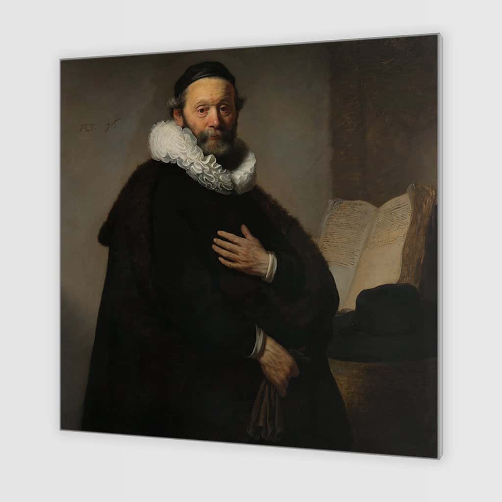 Portret van Johannes Wtenbogaert (Rembrandt)