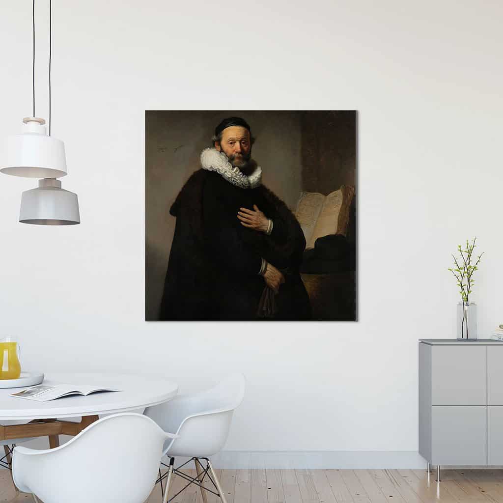 Portret van Johannes Wtenbogaert (Rembrandt)