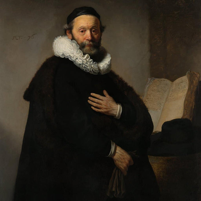 Portret van Johannes Wtenbogaert (Rembrandt)