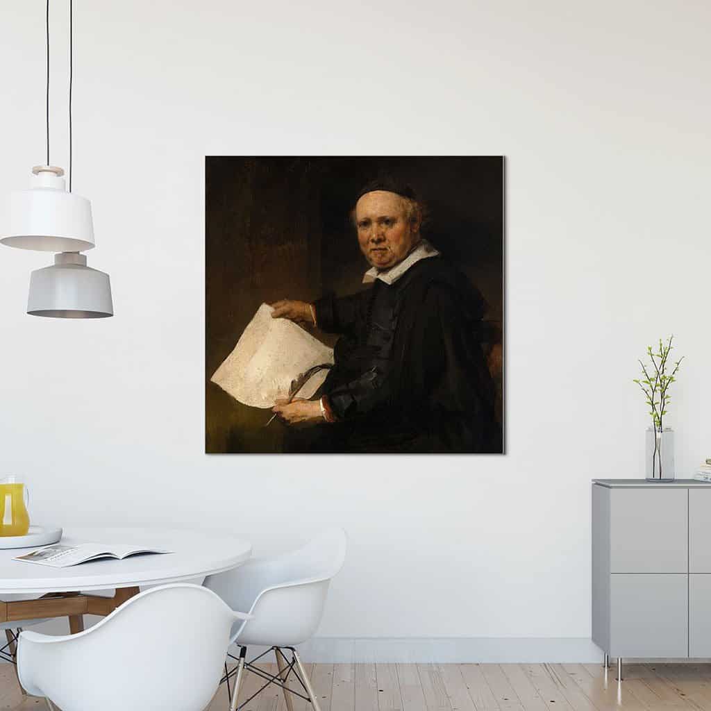 Portret van Lieven Willemsz van Coppenol (Rembrandt)