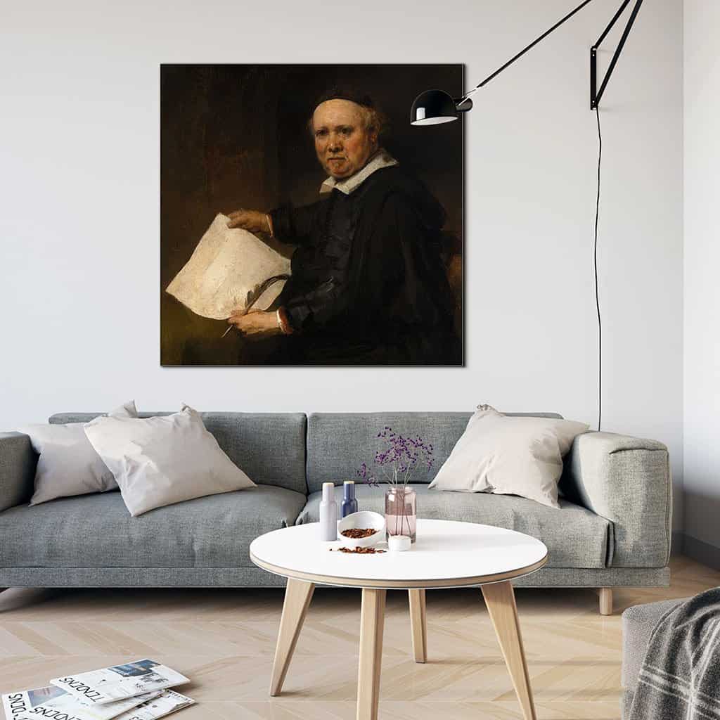 Portret van Lieven Willemsz van Coppenol (Rembrandt)