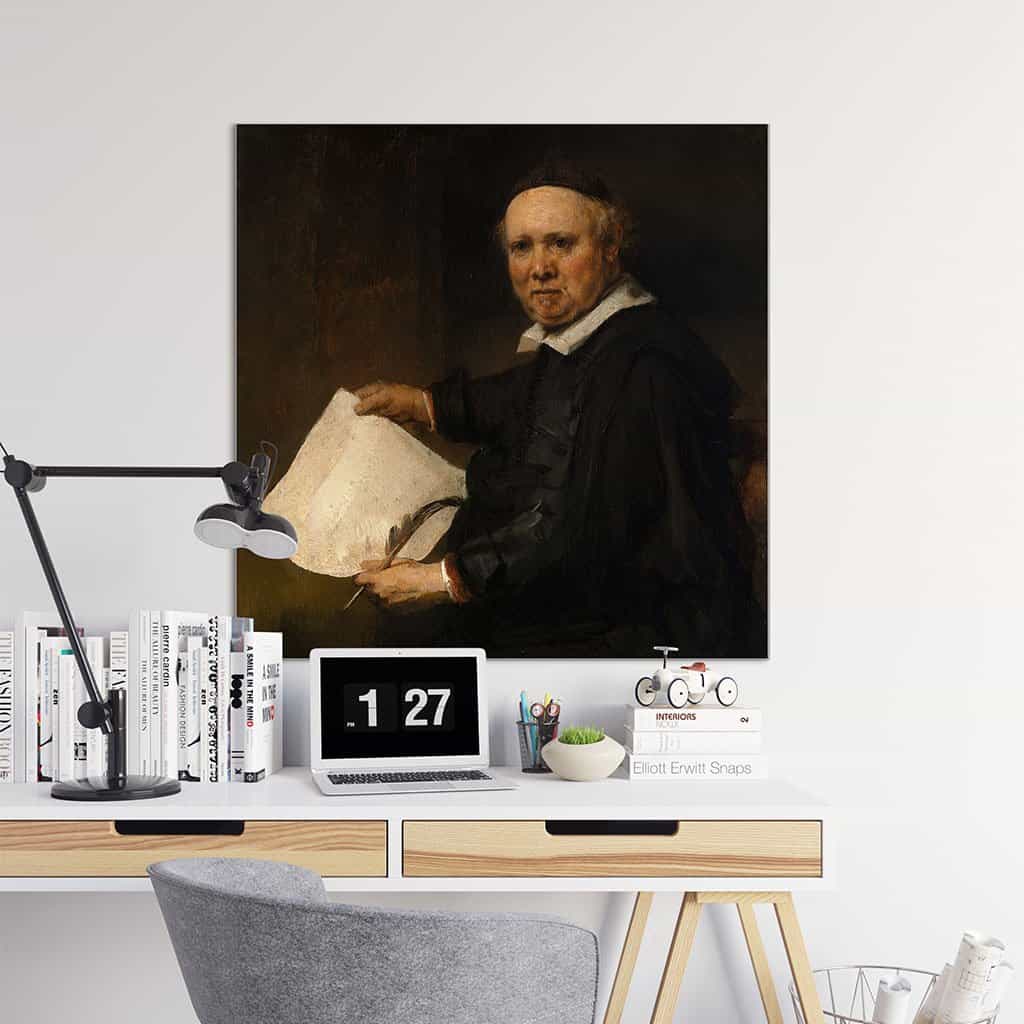 Portret van Lieven Willemsz van Coppenol (Rembrandt)