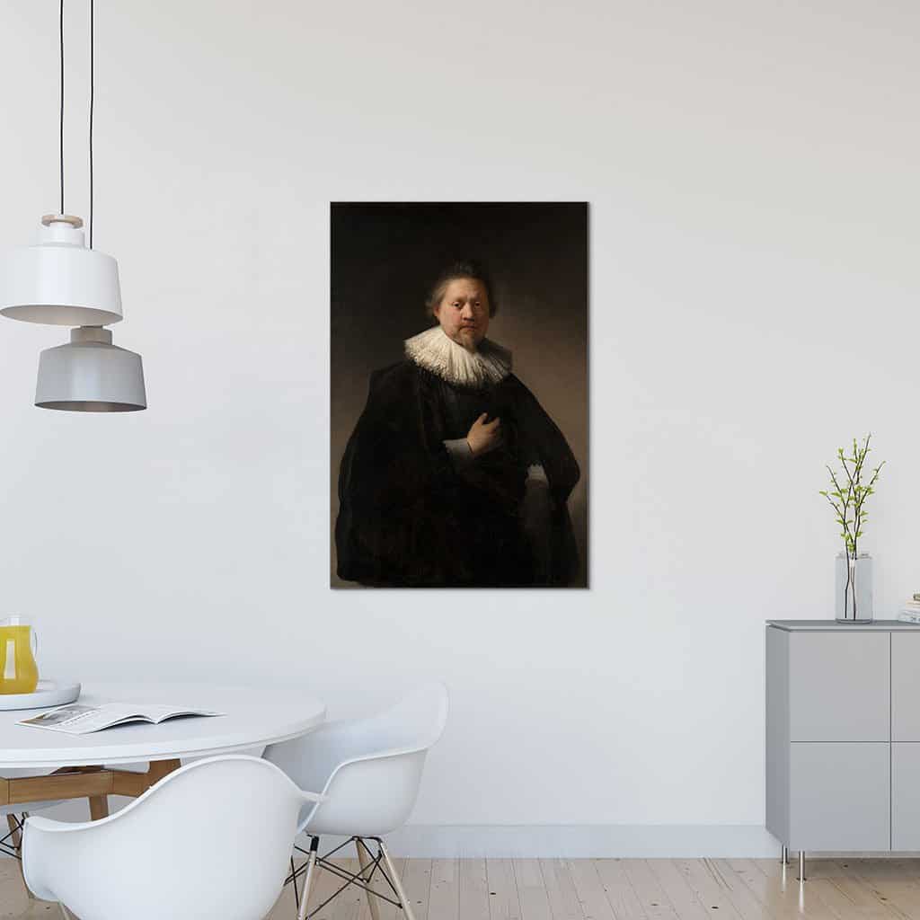 Portret van een man, waarschijnlijk een lid van de familie Van Beresteyn (Rembrandt)