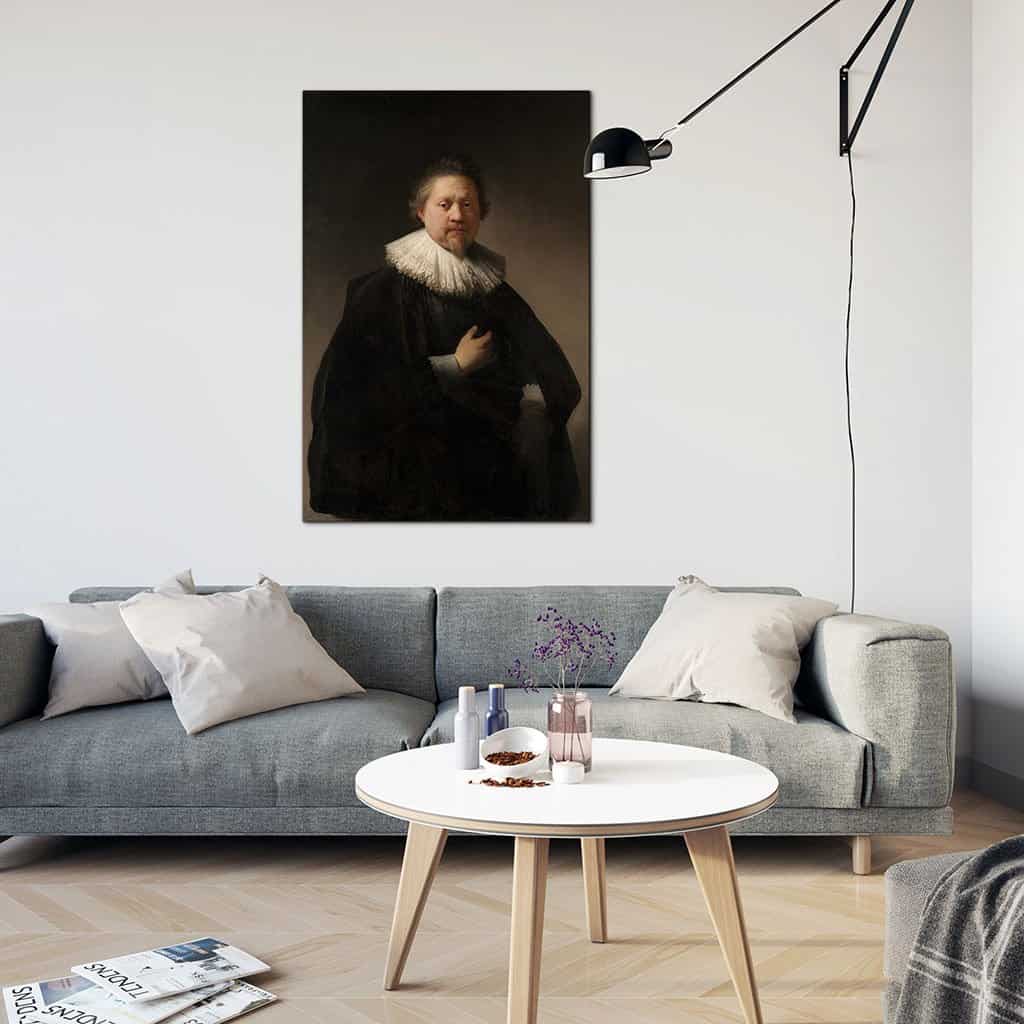Portret van een man, waarschijnlijk een lid van de familie Van Beresteyn (Rembrandt)