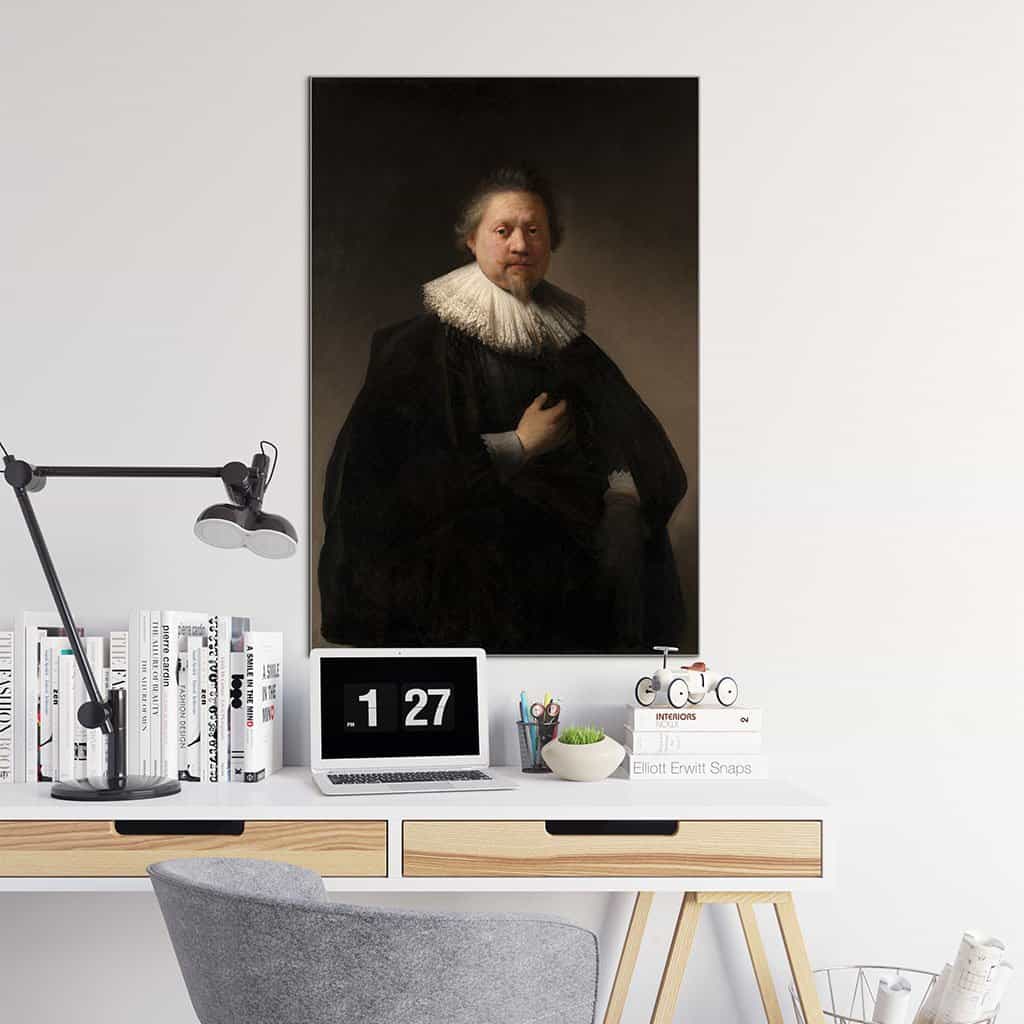 Portret van een man, waarschijnlijk een lid van de familie Van Beresteyn (Rembrandt)