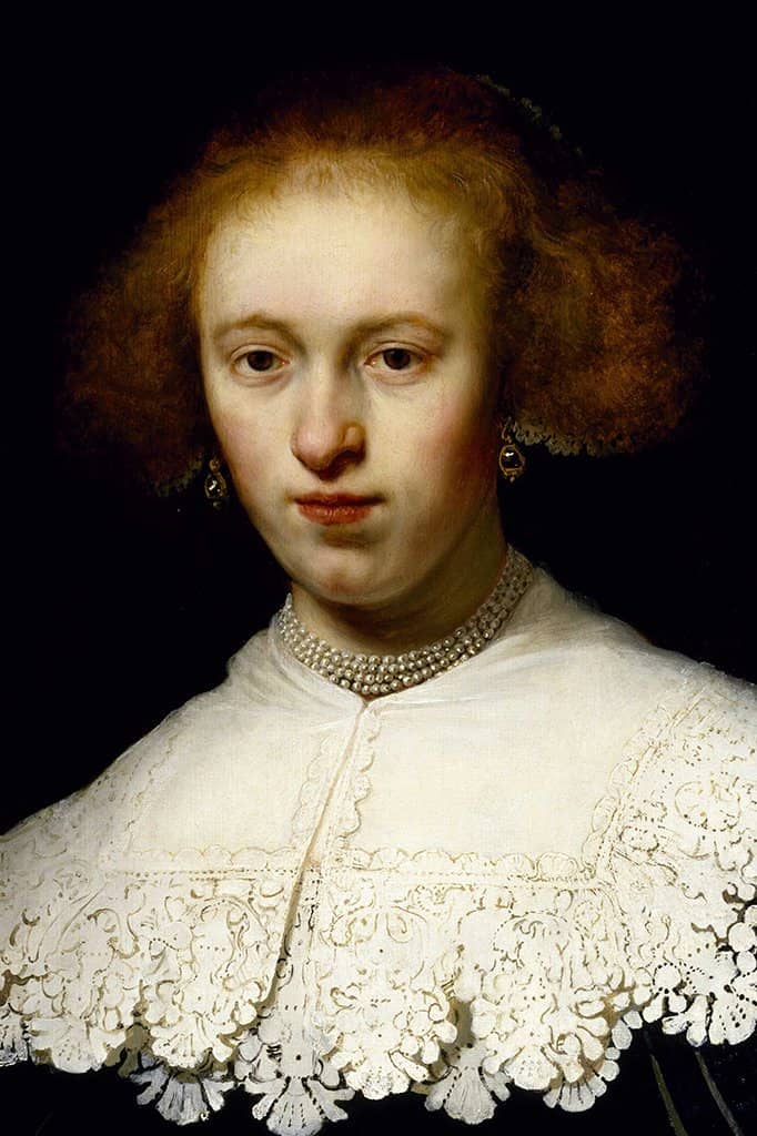 Portret van een jonge vrouw (Rembrandt)