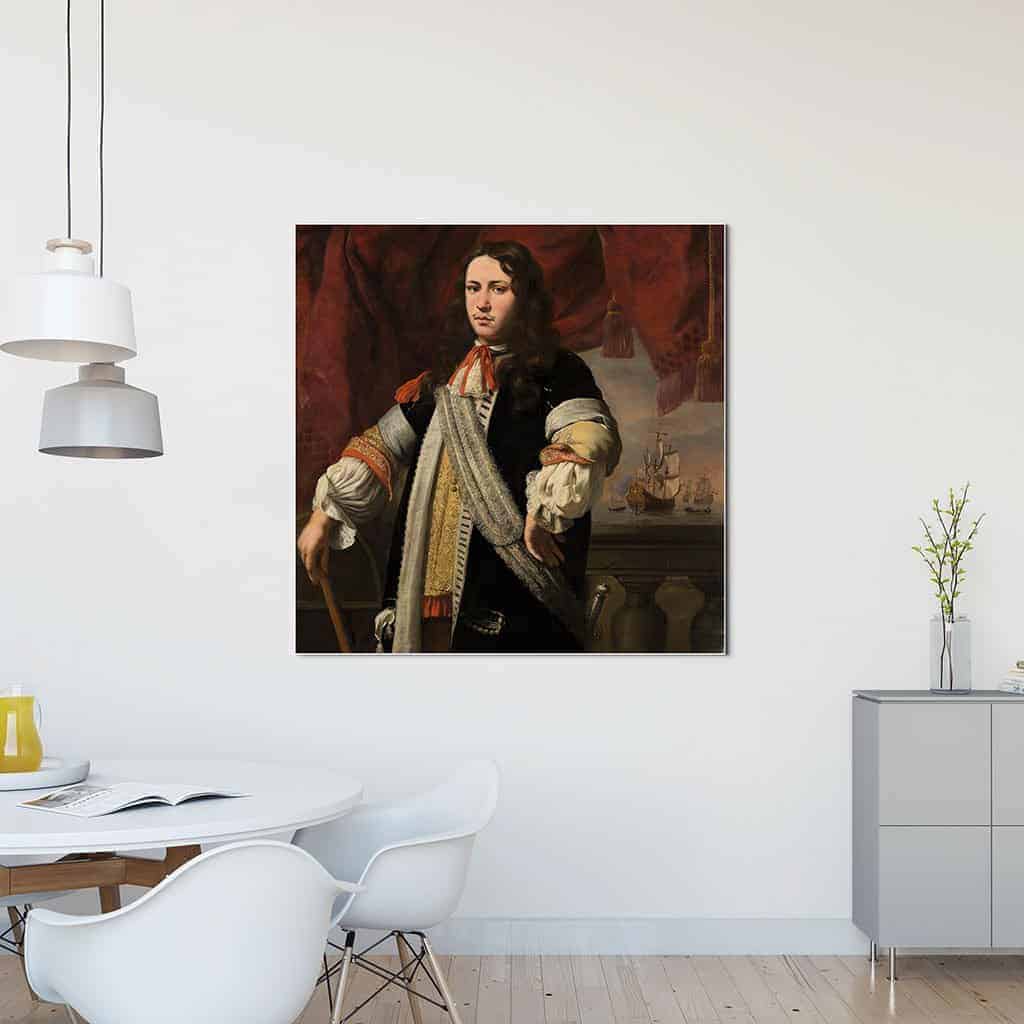 Portret van Engel de Ruyter - Ferdinand Bol