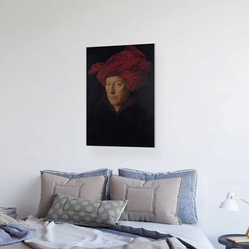 Portret van een Mens in een Tulband (Jan van Eyck)