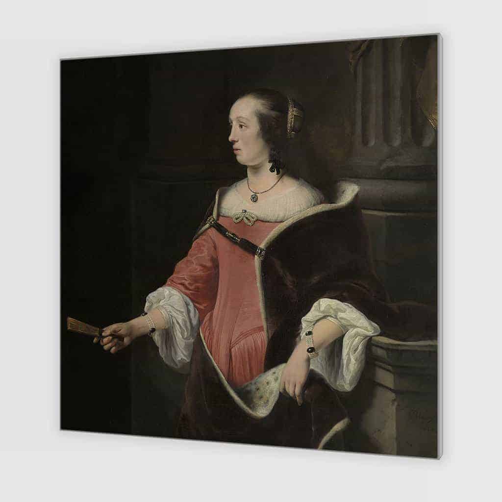 Portret van een dame - Ferdinand Bol