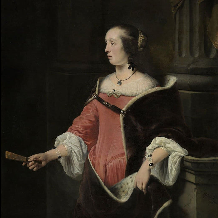 Portret van een dame - Ferdinand Bol