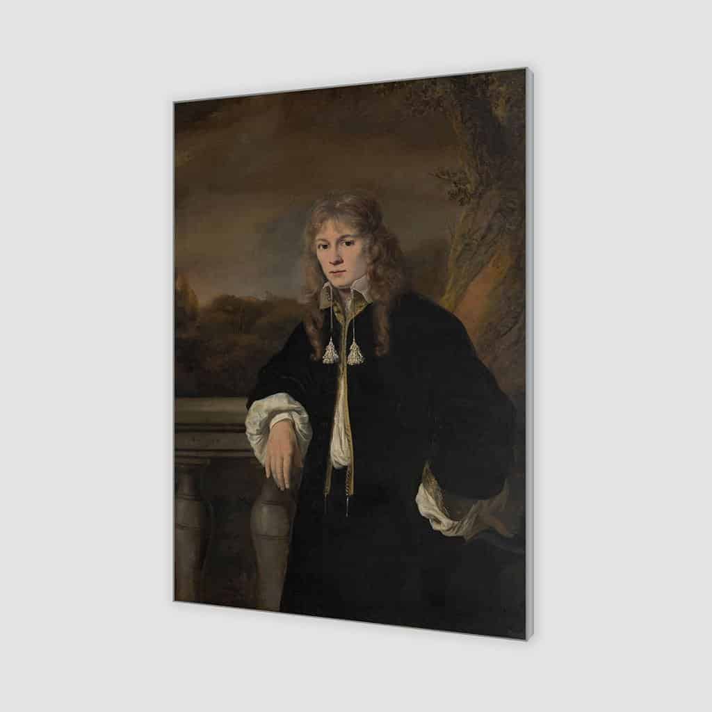 Portret van een jonge man vermoedelijk Louis Trip junior - Ferdinand Bol