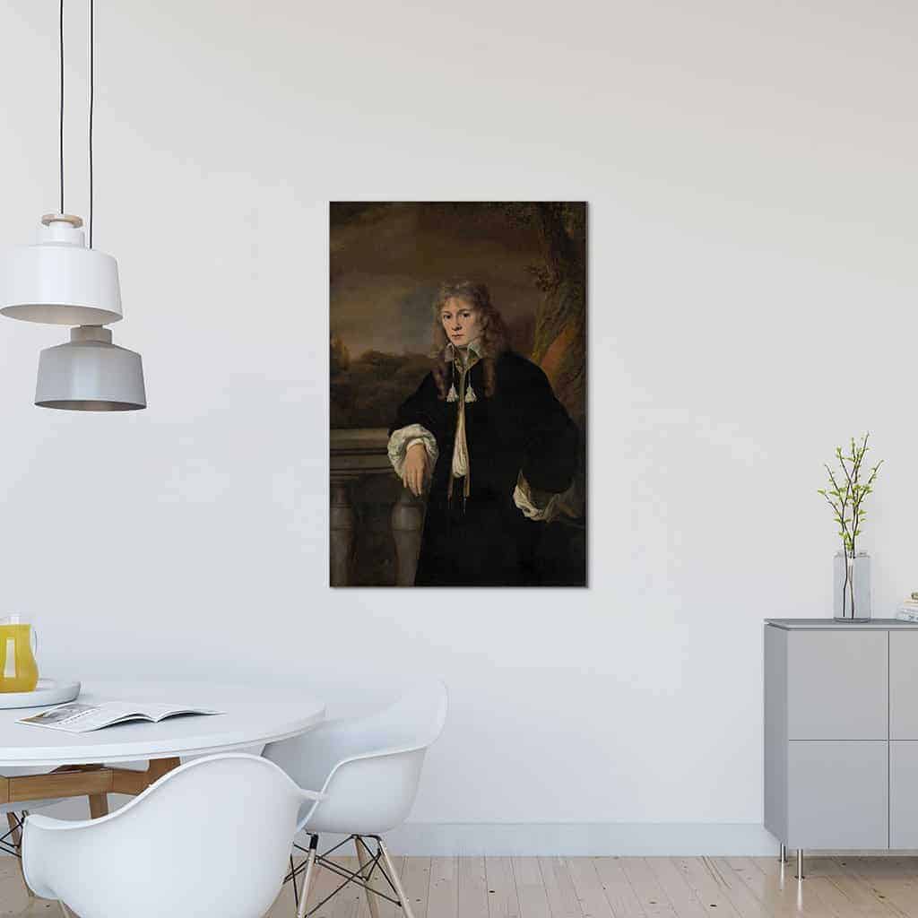 Portret van een jonge man vermoedelijk Louis Trip junior - Ferdinand Bol