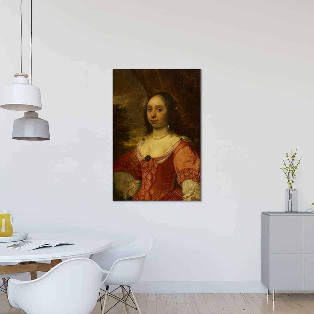 Portret van een vrouw ll - Bartholomeus van der Helst