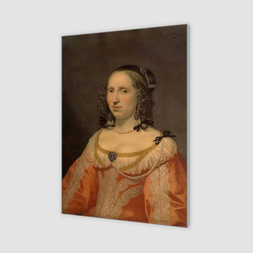 Portret van een vrouw - Bartholomeus van der Helst