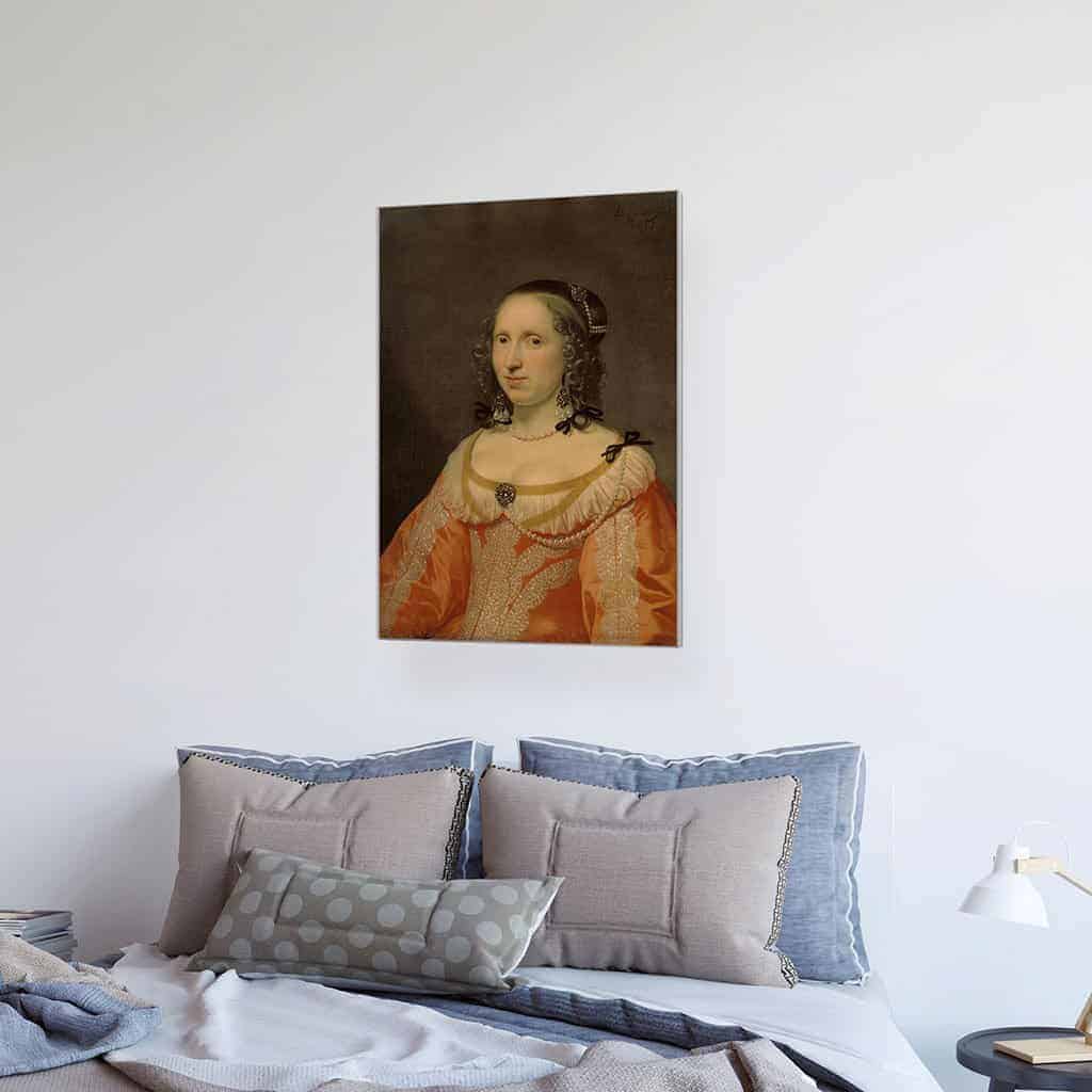 Portret van een vrouw - Bartholomeus van der Helst