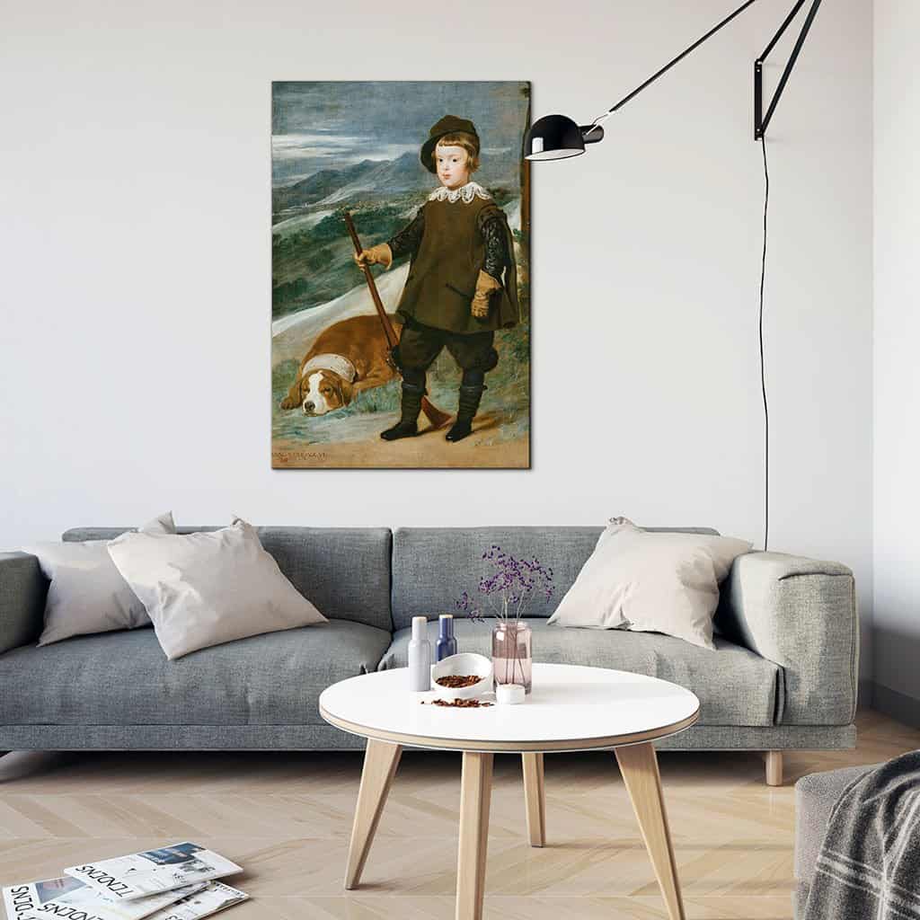 Prins Balthasar Charles als Hunter (Diego Velázquez)