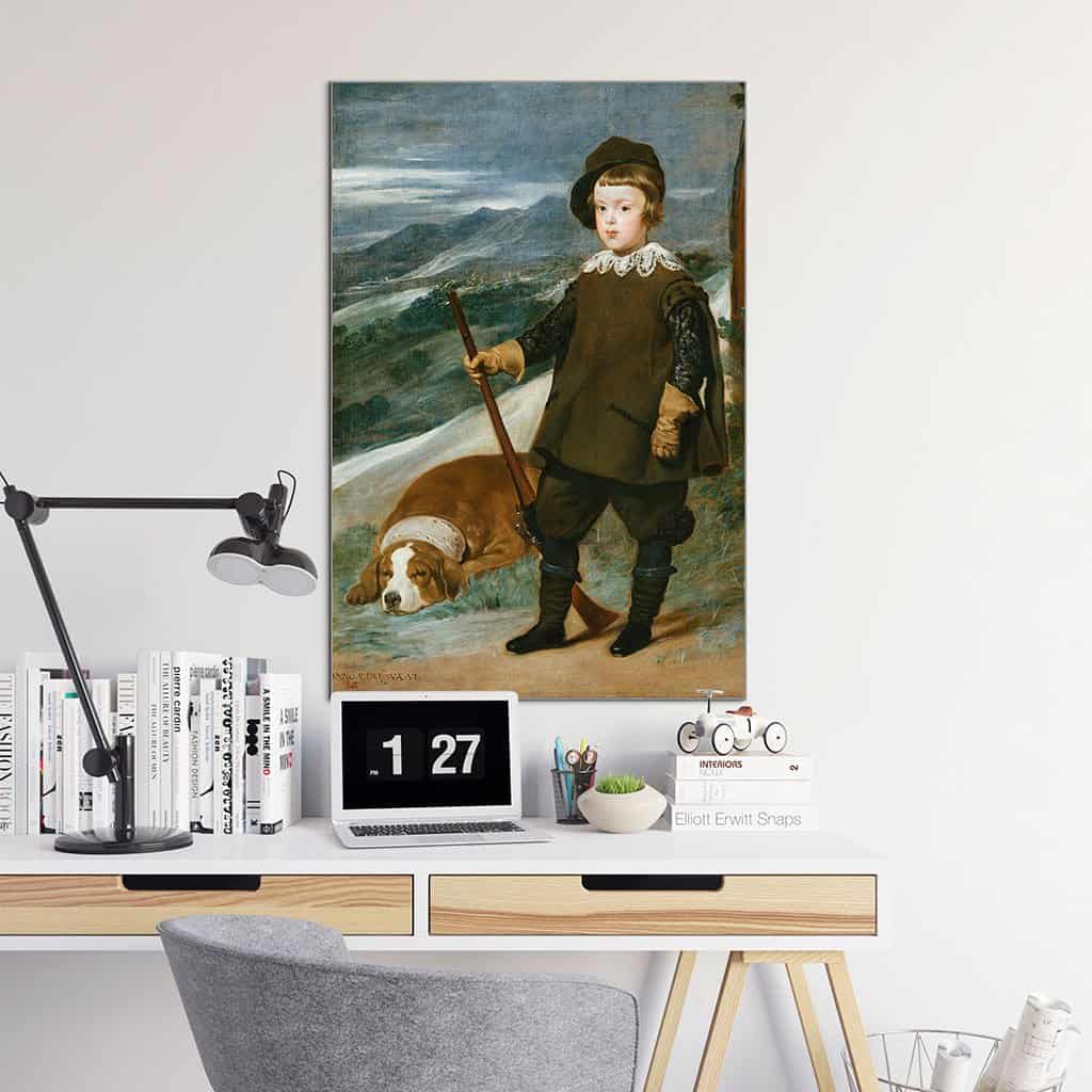Prins Balthasar Charles als Hunter (Diego Velázquez)